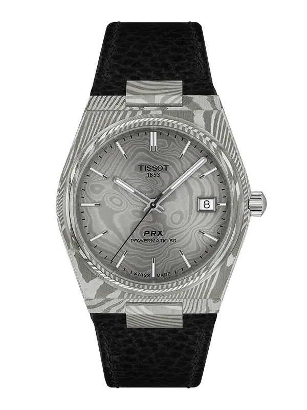 TISSOT PRX Powermatic 80 Damascus Steel 38mm T137.807.96.081.00