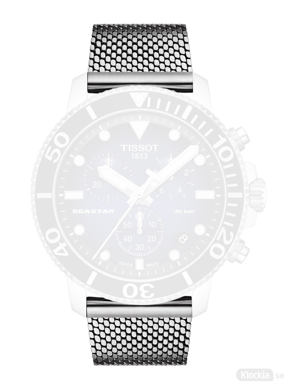 Tissot Seastar Armband Stål T605045261 Original stålarmband till Tissotklockor