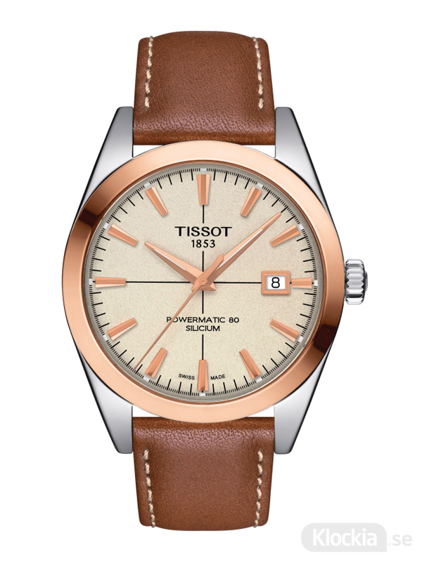 Läs mer om TISSOT Gentleman Powermatic 80 Silicium 18K