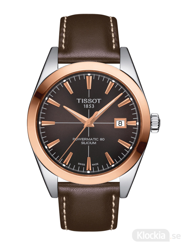 Läs mer om TISSOT Gentleman Powermatic 80 Silicium 18K