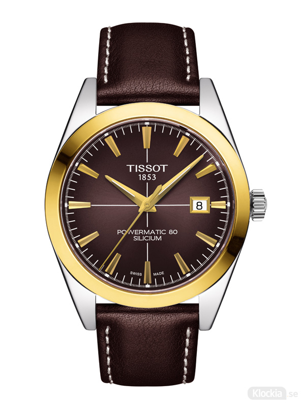 Läs mer om TISSOT Gentleman Powermatic 80 Silicium 18K