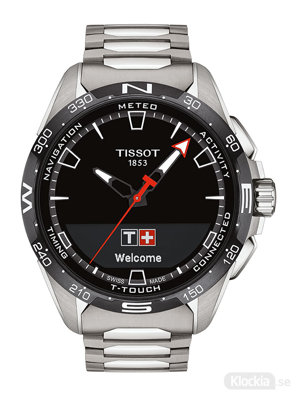 Läs mer om TISSOT T-Touch Connect Solar Titanium