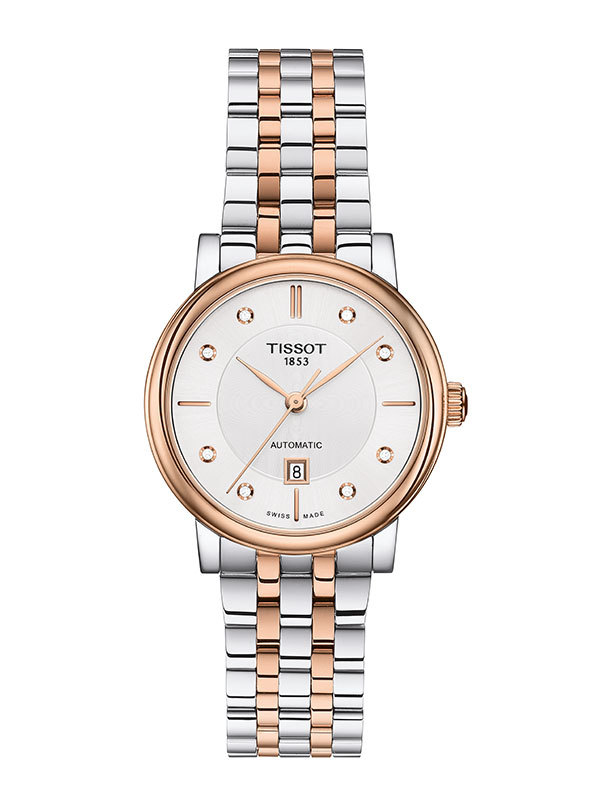 Läs mer om TISSOT Carson Premium Automatic Lady Diamonds