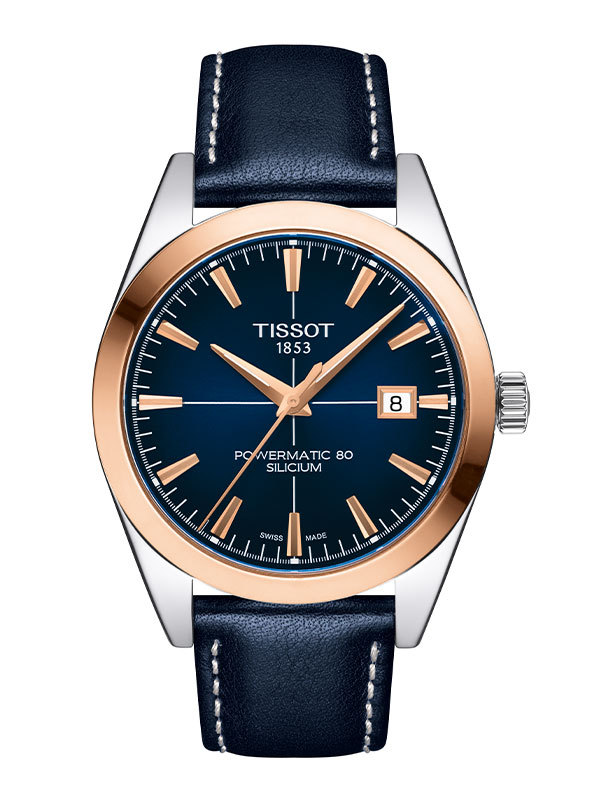 Läs mer om TISSOT Gentleman Powermatic 80 Silicium 18K