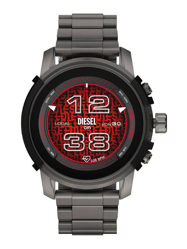 DIESEL Connect Smartwatch DZT2042 Smartklocka Mörkgrå smartwatch från Diesel