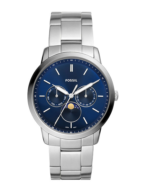 Läs mer om FOSSIL Neutra Minimalist Moon Phase 42mm