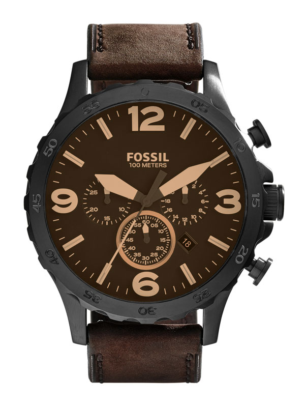 Läs mer om FOSSIL Nate Chronograph 50mm