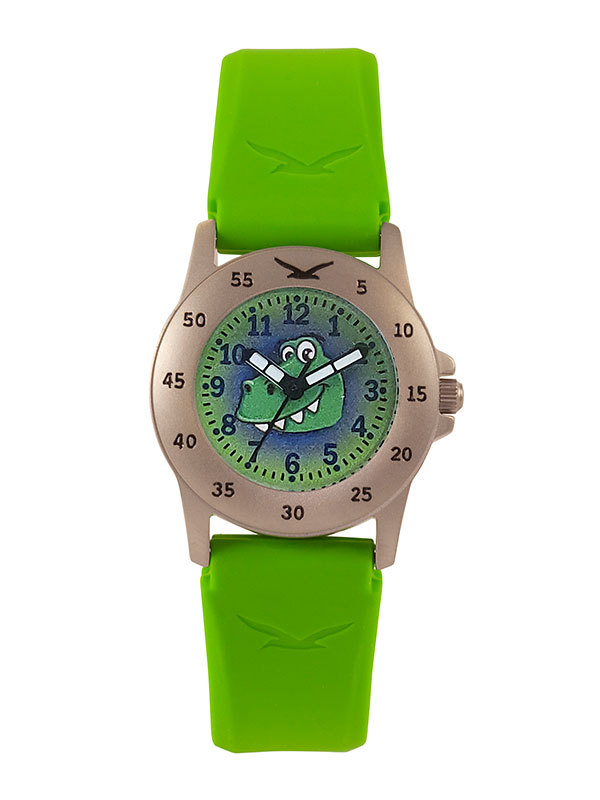 GUL Micro Crocodino Silicone Green 4178081 - Barnklocka