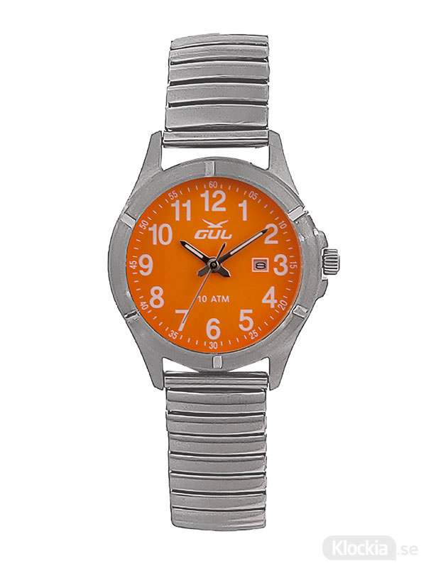 GUL Surf Flex Orange 525021010 - Barnklocka