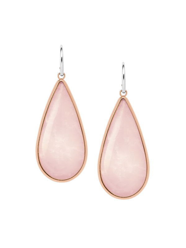 Mosaic Mother-of-Pearl Disc Drop Earrings - JF01737791 - Fossil