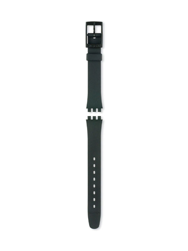 Swatch Armband Original Lady Black Matt Plastic Original armband till Swatchklockor