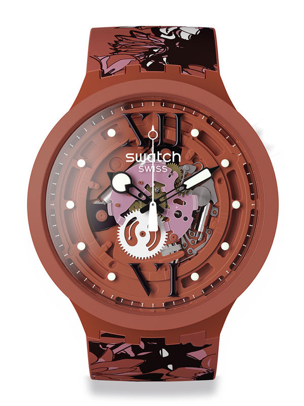 SWATCH Camoflower Cotton