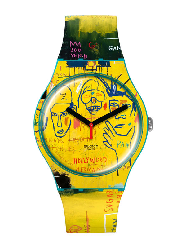 Läs mer om SWATCH Hollywood Africans By JM Basquiat