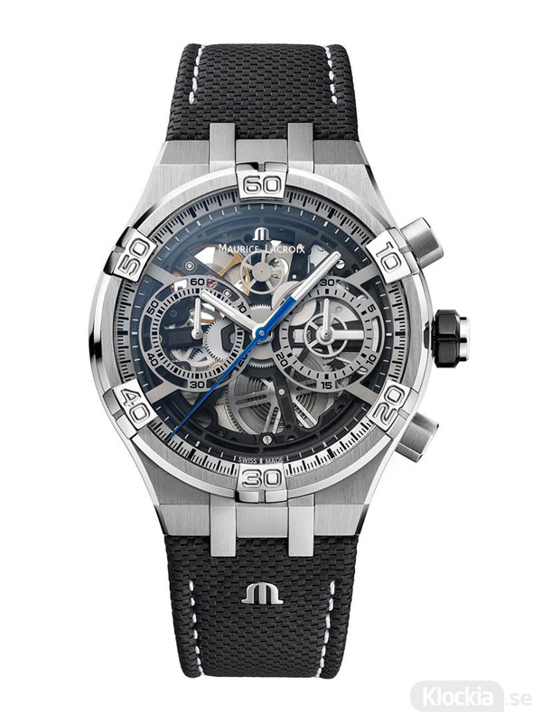 Läs mer om Maurice Lacroix Aikon Chronograph Skeleton 44mm