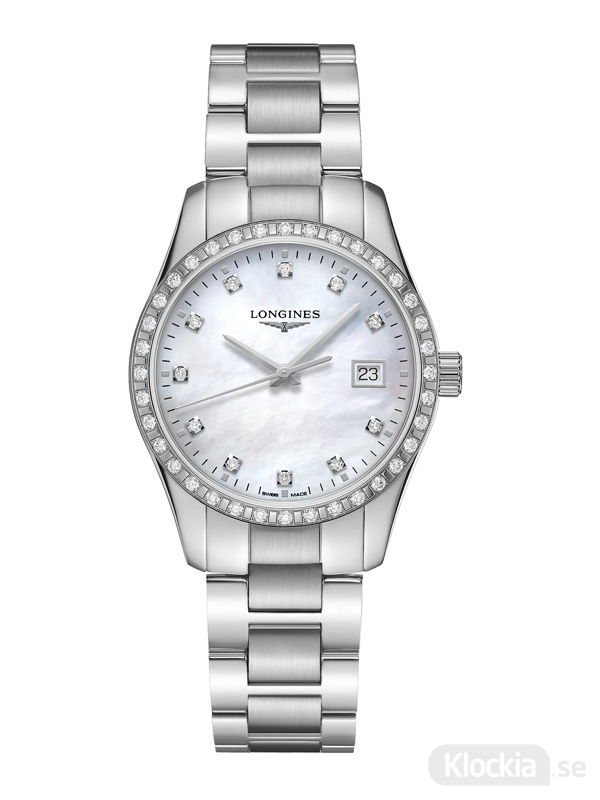 Läs mer om LONGINES Conquest Classic Diamonds 34mm