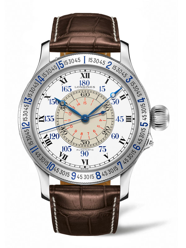 Läs mer om LONGINES Heritage Avigation, Lindbergh Hour Angle Watch