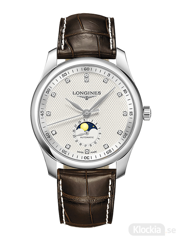 Läs mer om LONGINES Master Collection Moon Phase Diamonds 40mm