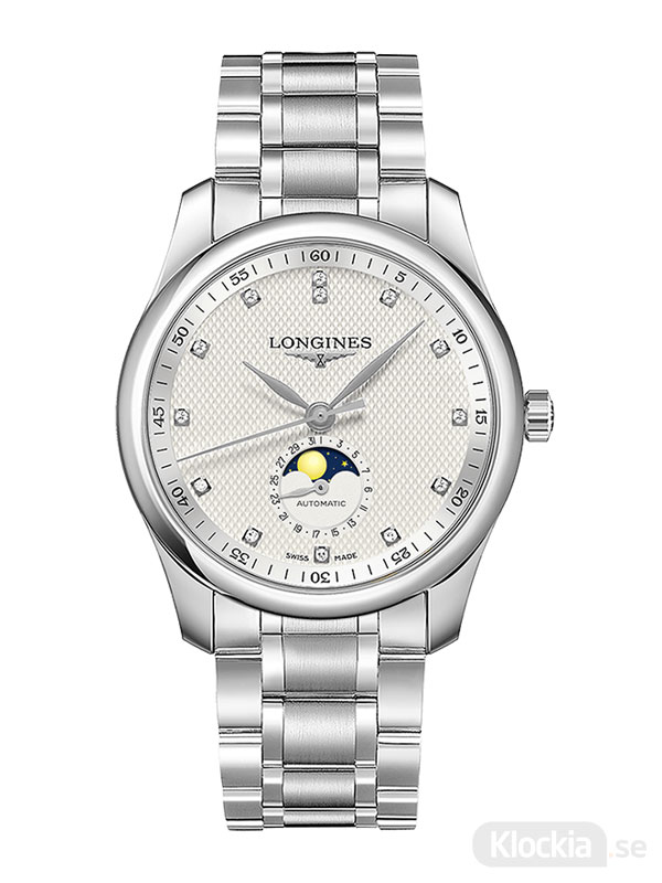 Läs mer om LONGINES Master Collection Moon Phase Diamonds 40mm