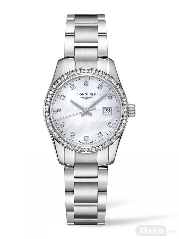 Läs mer om LONGINES Conquest Classic Diamonds 29.5mm