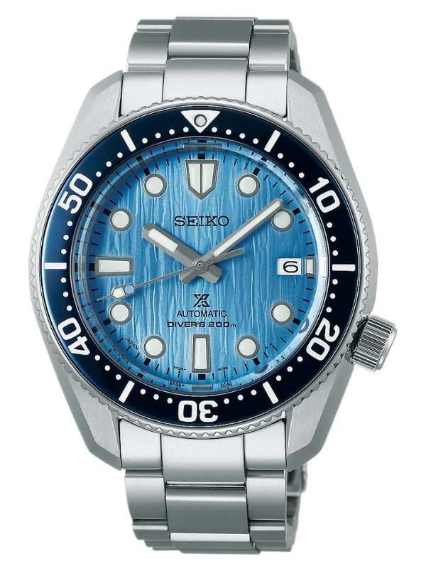 SEIKO Prospex Automatic Diver 42mm Save the Ocean Special Edition ´Glacier´