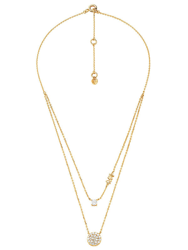 orkester Elendig Milliard Michael Kors Halsband Premium – Guld MKC1591AN710 Damsmycke