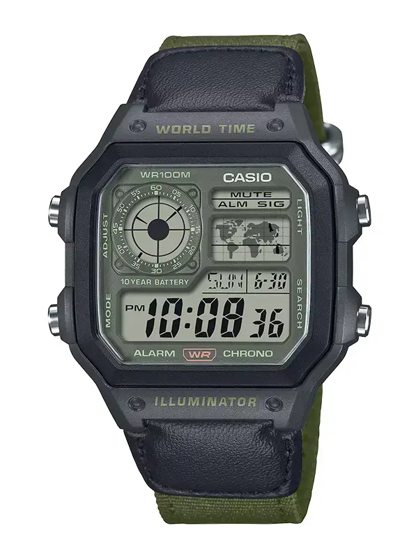Läs mer om CASIO Timeless World Time 42mm
