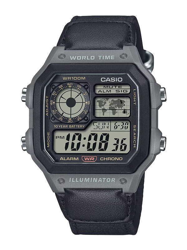 Läs mer om CASIO Timeless World Time 42mm