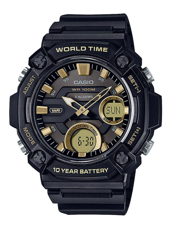 CASIO Collection World Time 52mm