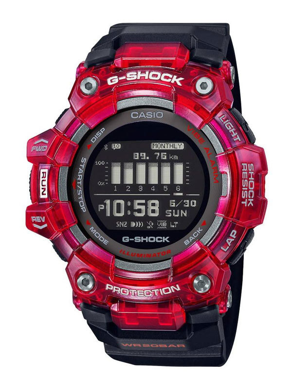 CASIO G-Shock G-Squad Bluetooth GBD-100SM-4A1ER Herrklocka