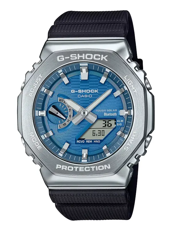 CASIO G-Shock G-Steel Octagon Series 44.5mm GBM-2100A-2BER