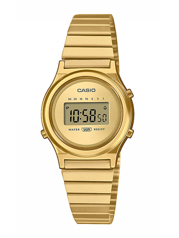 CASIO Vintage Mini 26mm LA700WEG-9AEF Digital guldfärgad damklocka