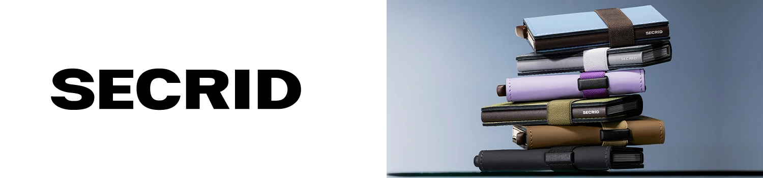 Secrid bandwallet i olika färger på hög