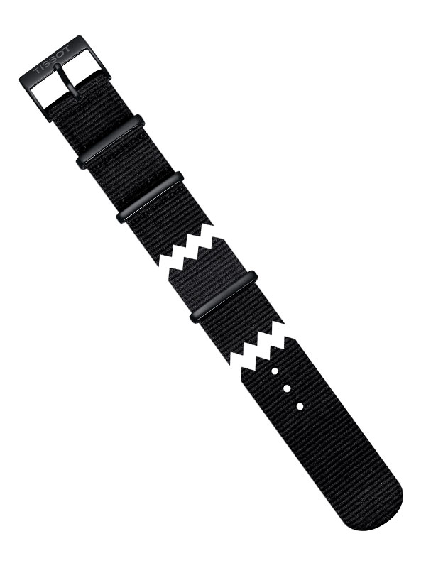 Tissot Quickster Black Syntetic Strap 19mm T604036887