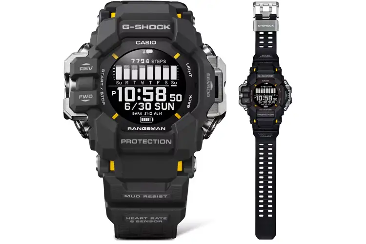 CASIO G-Shock Rangeman GPR-H1000-1 svart digital träningsklocka
