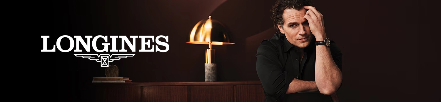 Longines Heritage klockor med läderarmband 