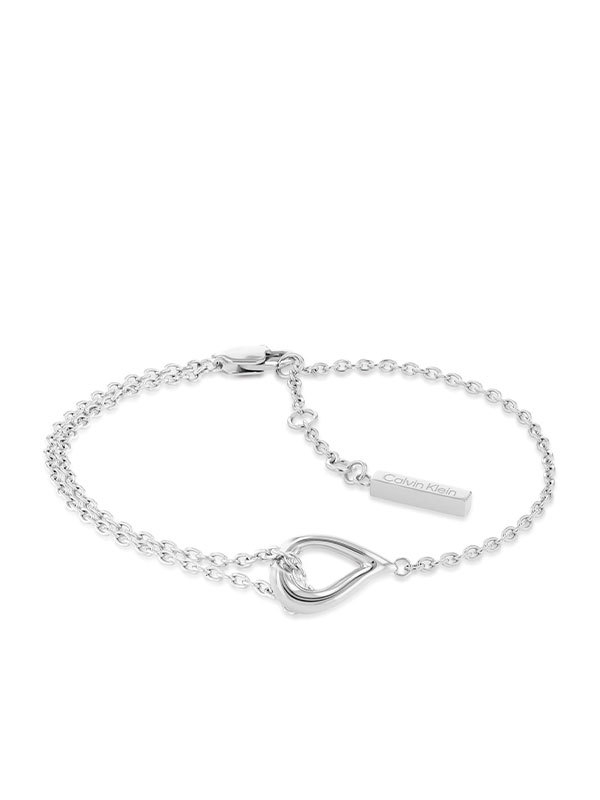 Calvin Klein Armband Sculptured Drops – Silver 35000076 Damsmycke Silverfärgad armband från Calvin Klein