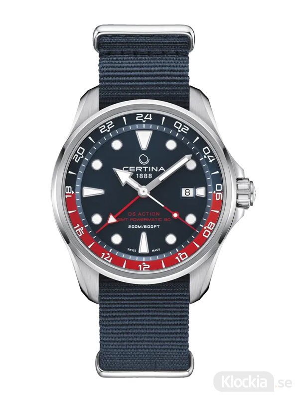 Läs mer om CERTINA DS Action GMT Powermatic 80 43mm