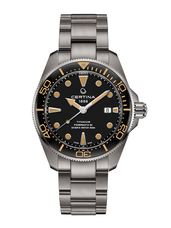 Läs mer om CERTINA DS Action Diver Powermatic 80 43mm Titanium