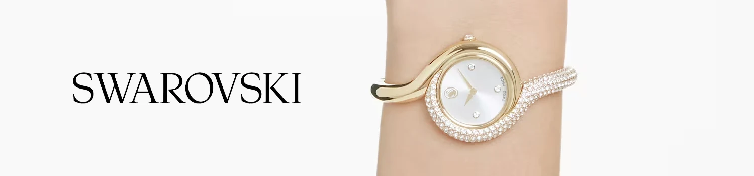 Swarovski klockor med kristaller