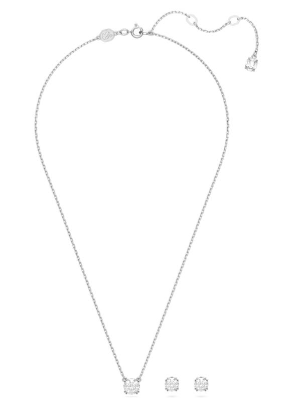 Swarovski Halsband & Örhängen Constella Gift Set – Silver 5647663 Damsmycke