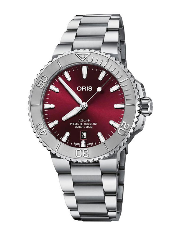 Läs mer om ORIS Aquis Date Relief 41.5mm