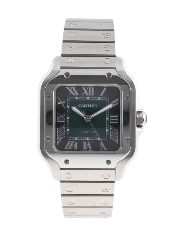 En bild på Cartier Santos,  som du kan beställa online hos klockia.se till snabb leverans och bra pris.