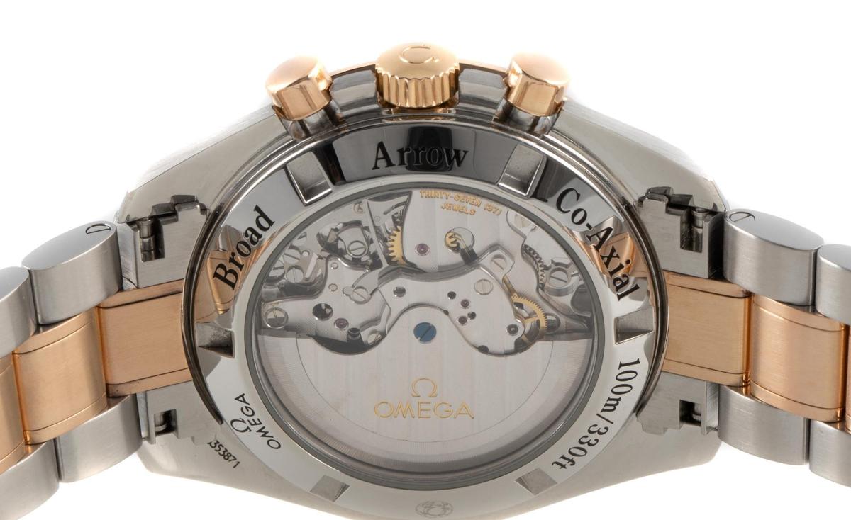 omega broad arrow 1957 rose gold
