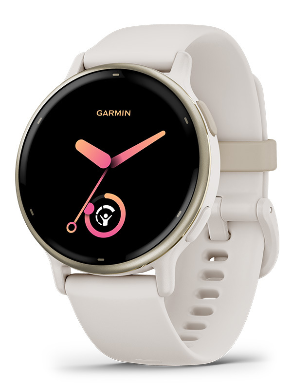 GARMIN vIvoactive 5 Elfenbensvit/Guld