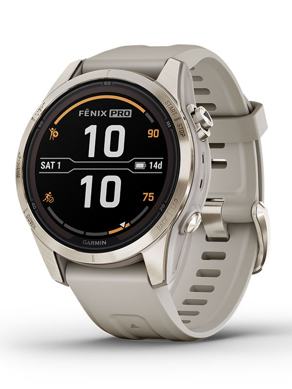 Läs mer om GARMIN fenix 7S Pro Sapphire Solar 42mm