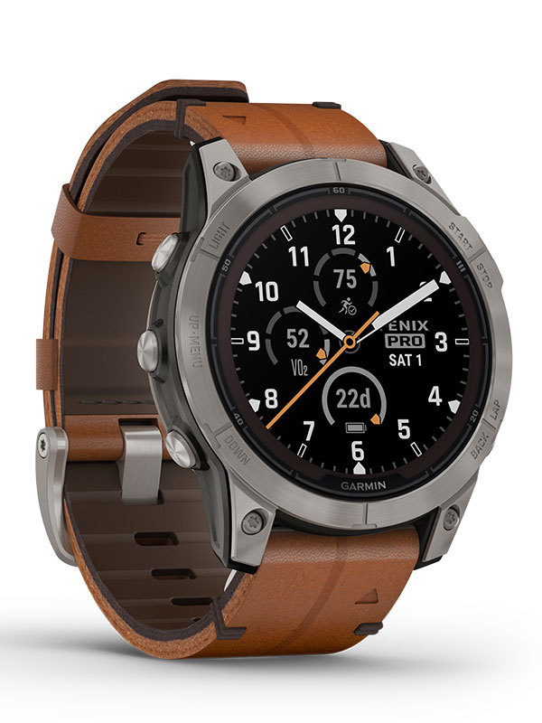 GARMIN fenix 7 Pro Sapphire Solar Titanium 47mm