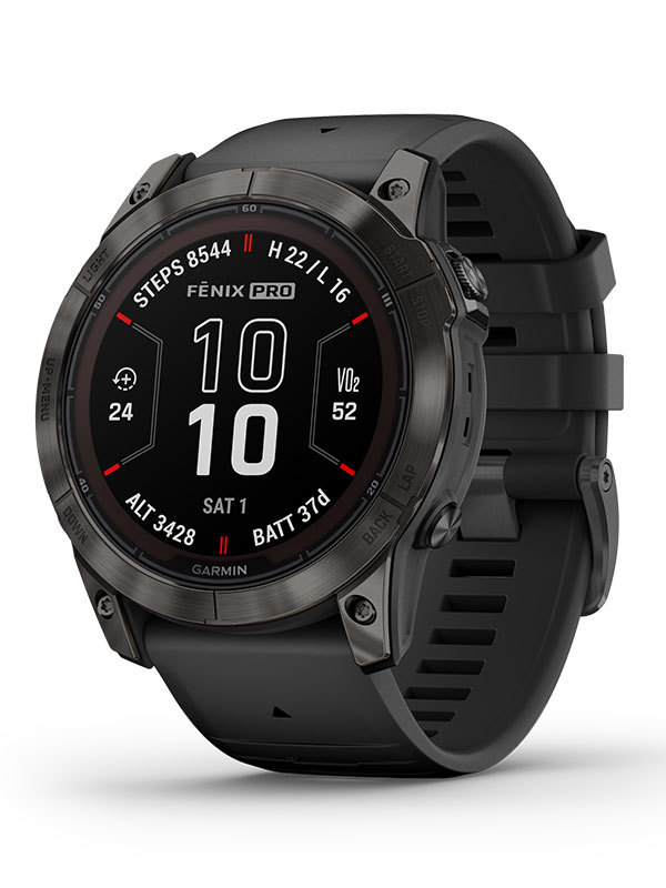 Läs mer om GARMIN fenix 7X Pro Sapphire Solar Titanium 51mm