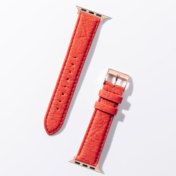 Sandell Apple Watch Armband Röd - Pineapple - 38-41mm, Rosé