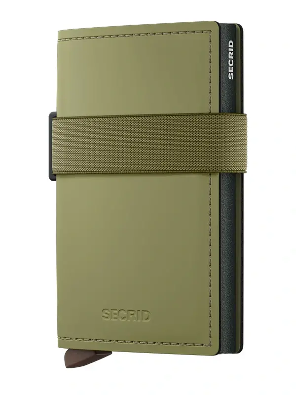 SECRID Bandwallet Matte Leaf-Khaki BMa-Leaf-Khaki