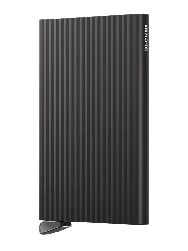 SECRID Cardprotector Fluted Black+ CFl-Black+